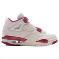 Women's Air Jordan 4 Retro 'Valentine's Day' - Pale Ivory/Sierra Red/Tough Red