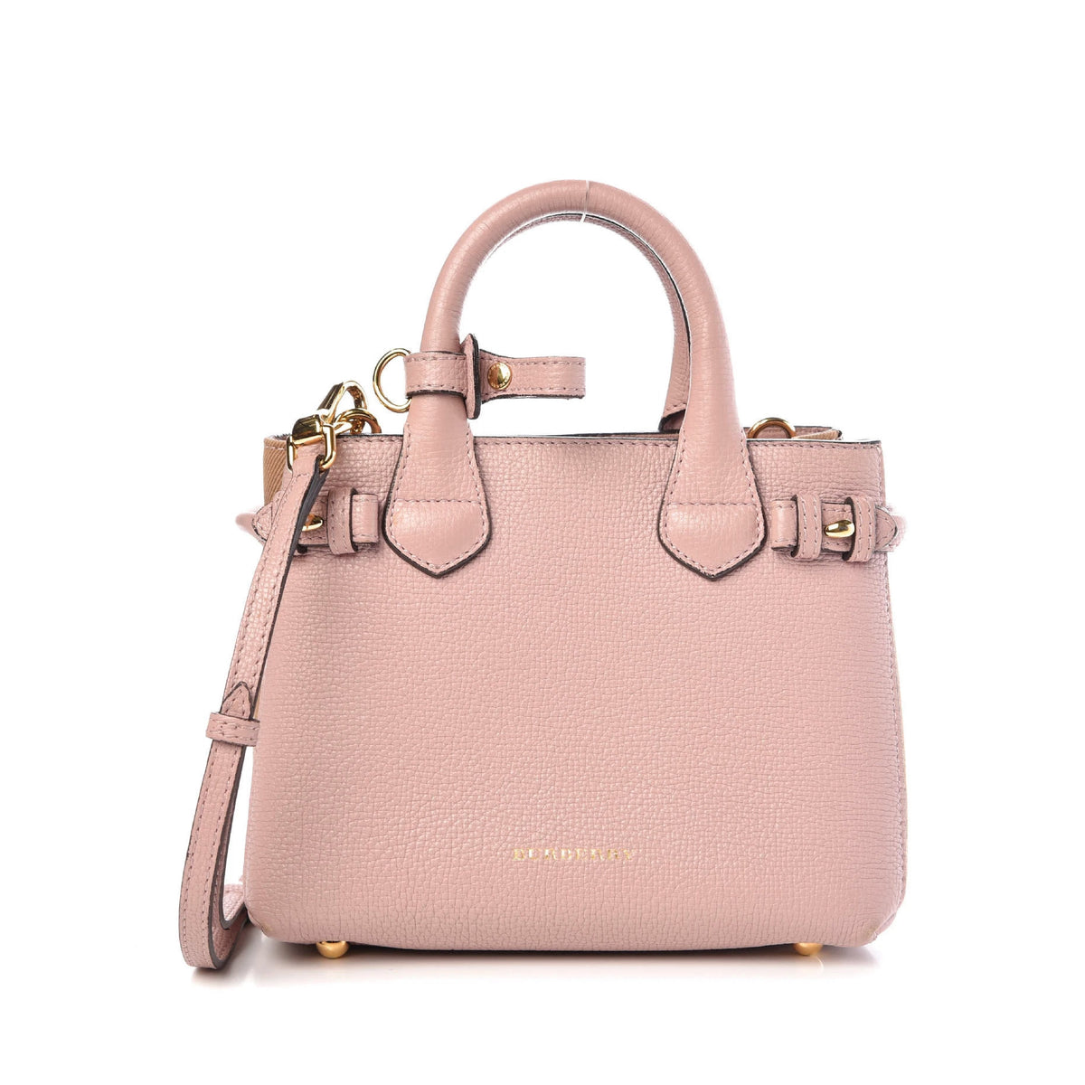 House Check Baby Banner Tote Pink