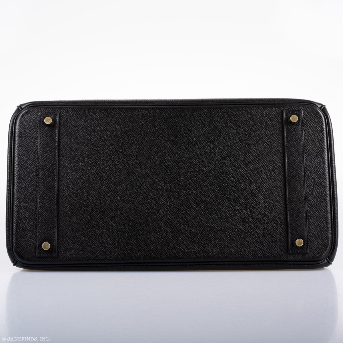 Hermes Birkin 40 Black Epsom Leather Gold Hardware - 2011, Square O