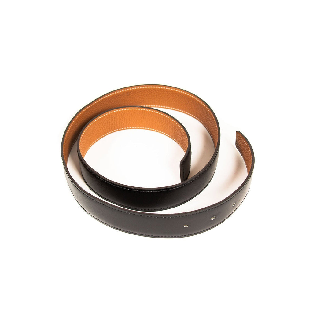 Hermès Reversible Leather Belt Strap