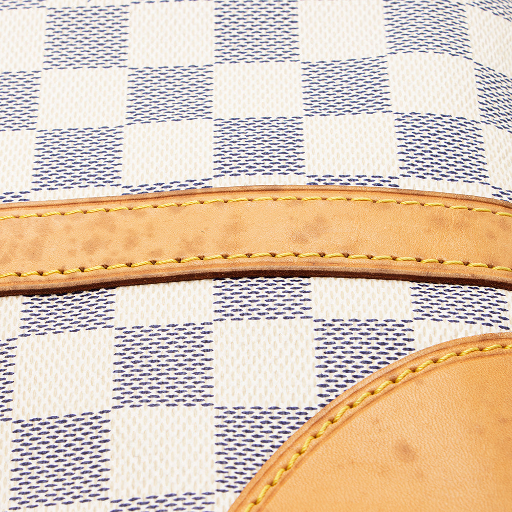 Louis Vuitton Damier Azur Berkeley Satchel (SHF-17999)