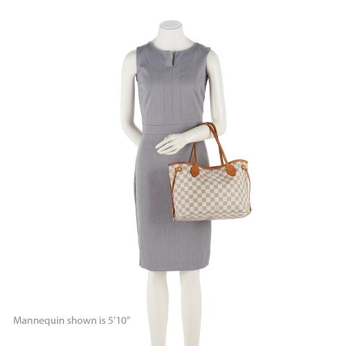 Louis Vuitton Damier Azur Neverfull PM Tote (SHF-17821)
