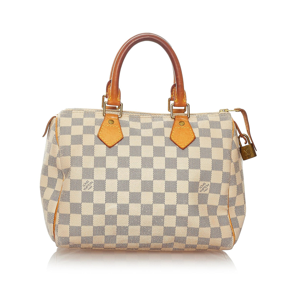 Louis Vuitton Damier Azur Speedy 25 (SHG-27536)