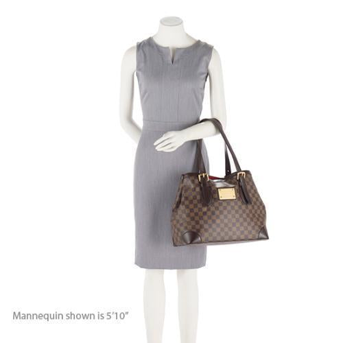 Louis Vuitton Damier Ebene Hampstead MM Tote (SHF-18016)