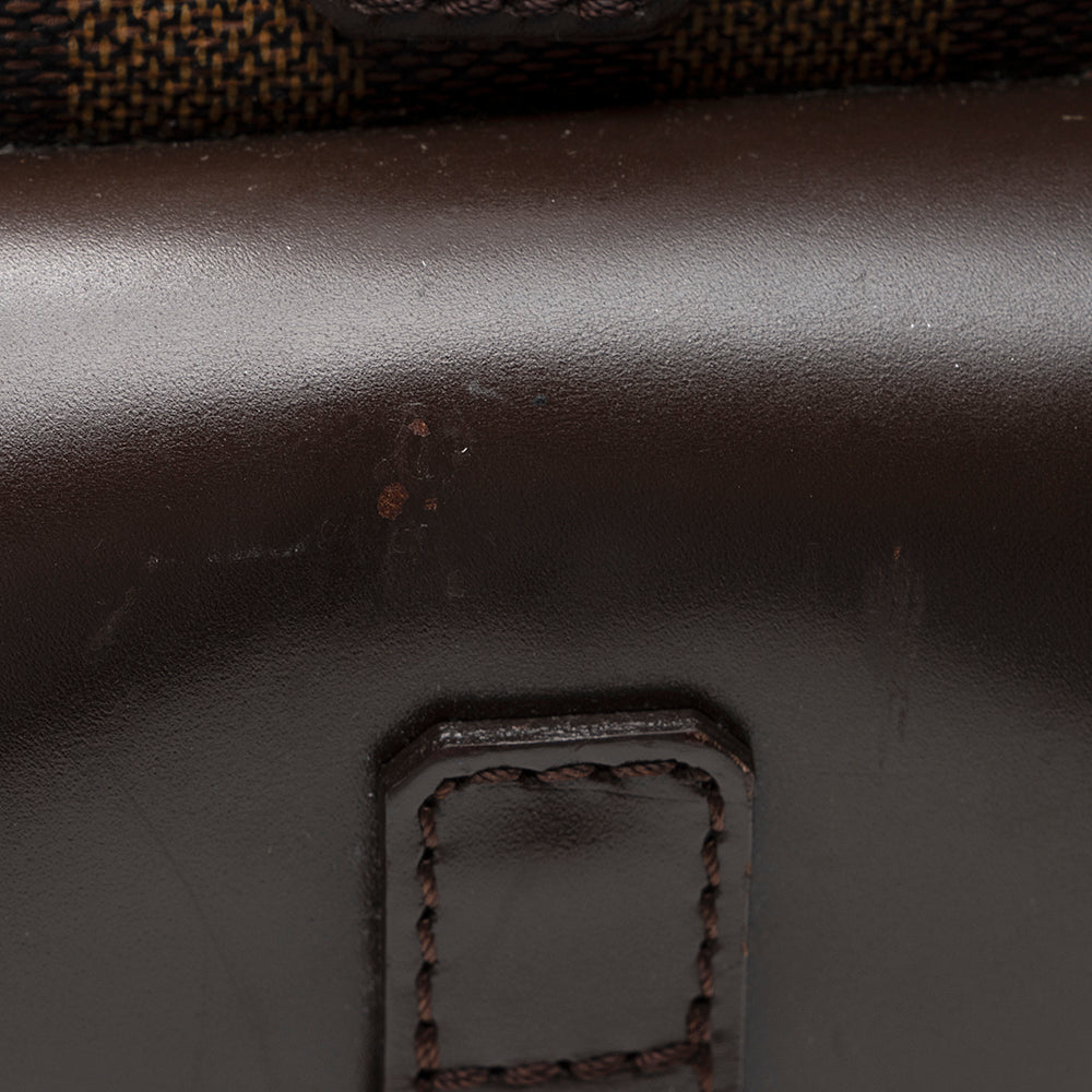 Louis Vuitton Damier Ebene Manosque GM Tote (SHF-18161)