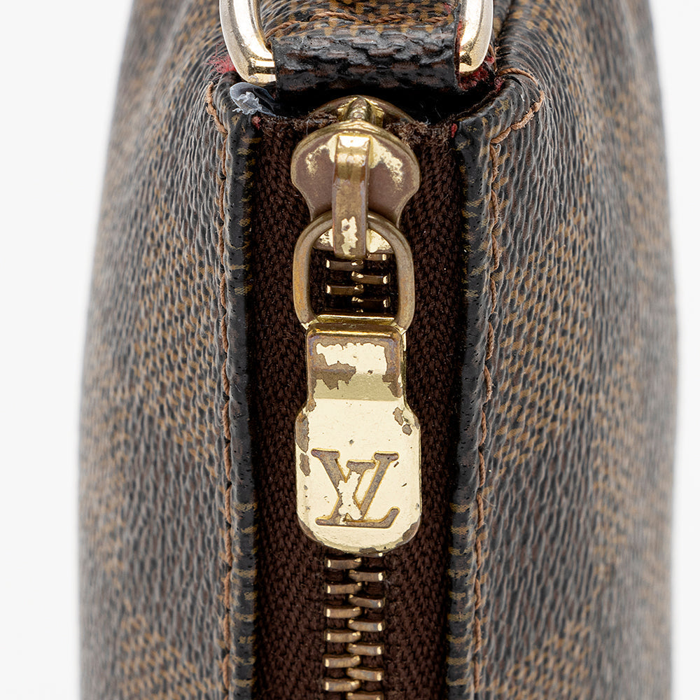 Louis Vuitton Damier Ebene Mini Pochette Accessoires (SHF-17365)