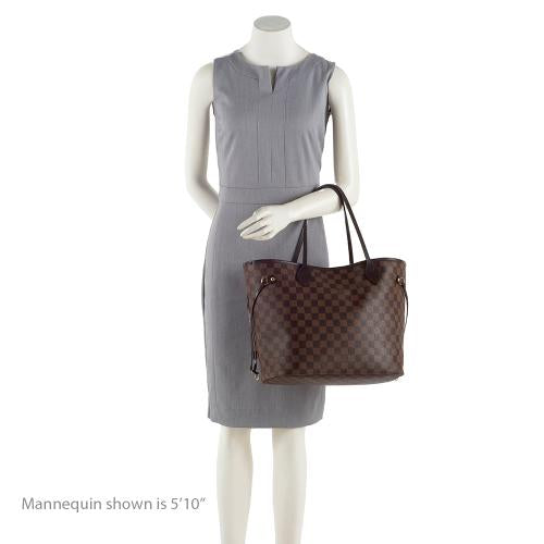 Louis Vuitton Damier Ebene Neverfull MM Tote (SHF-18425)