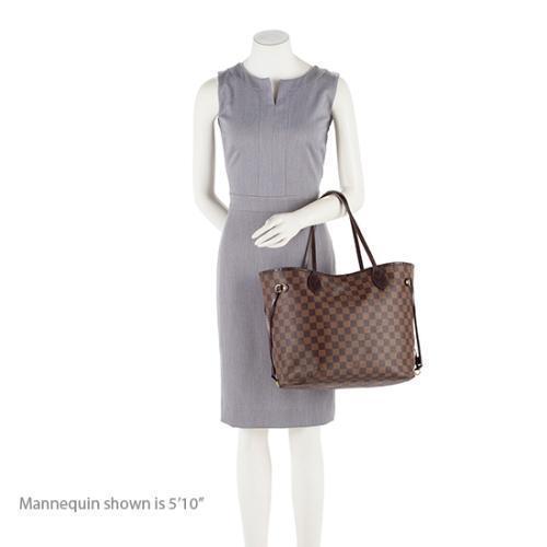 Louis Vuitton Damier Ebene Neverfull MM Tote (SHF-17774)