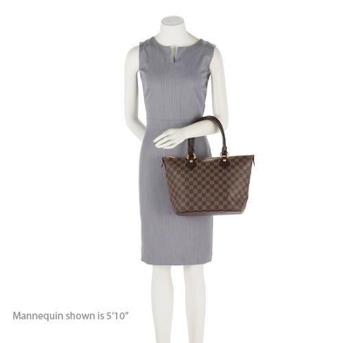 Louis Vuitton Damier Ebene Saleya PM Tote (SHF-16825)