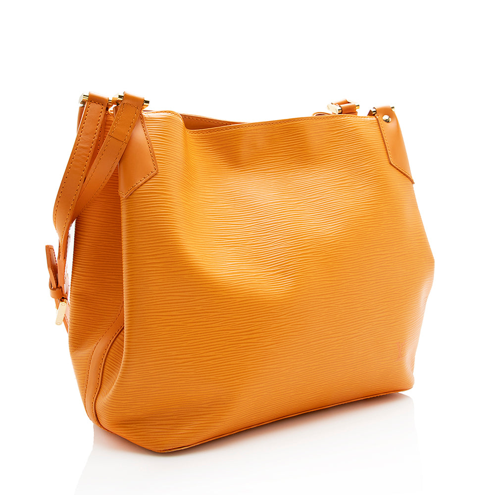 Louis Vuitton Epi Leather Mandara MM Shoulder Bag (SHF-18306)