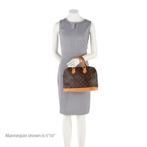 Louis Vuitton Vintage Monogram Canvas Alma PM Satchel (SHF-14614)