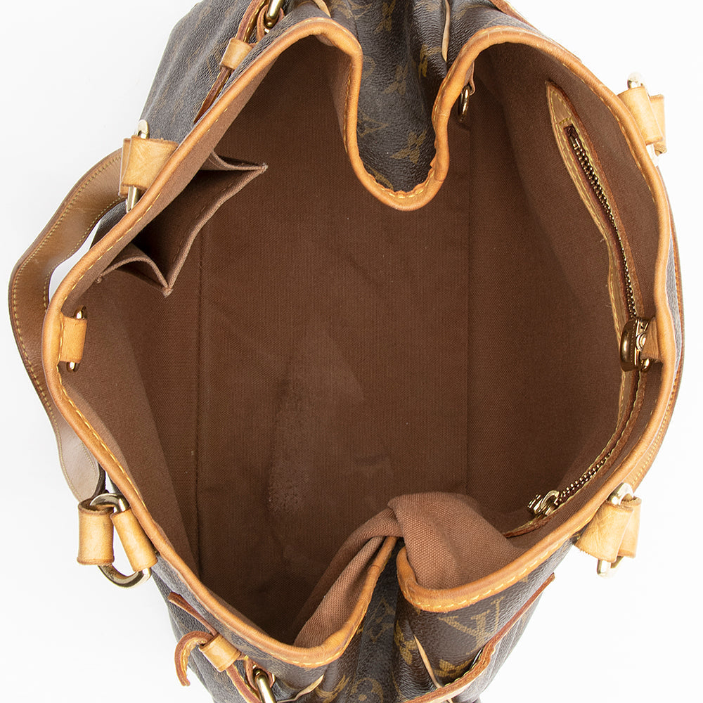 Louis Vuitton Monogram Canvas Batignolles Vertical Tote (SHF-17142)