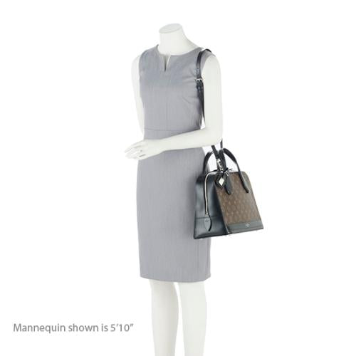 Louis Vuitton Monogram Canvas Dora MM Satchel (SHF-16295)