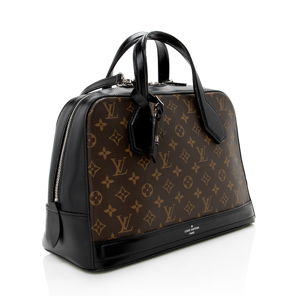 Louis Vuitton Monogram Canvas Dora MM Satchel (SHF-16295)