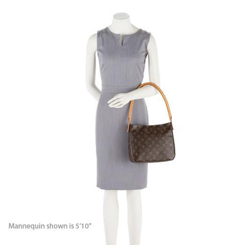 Louis Vuitton Monogram Canvas Looping MM Shoulder Bag (SHF-17160)
