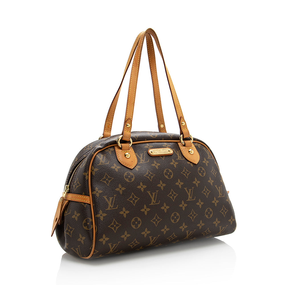 Louis Vuitton Monogram Canvas Montorgueil PM Shoulder Bag (SHF-18113)