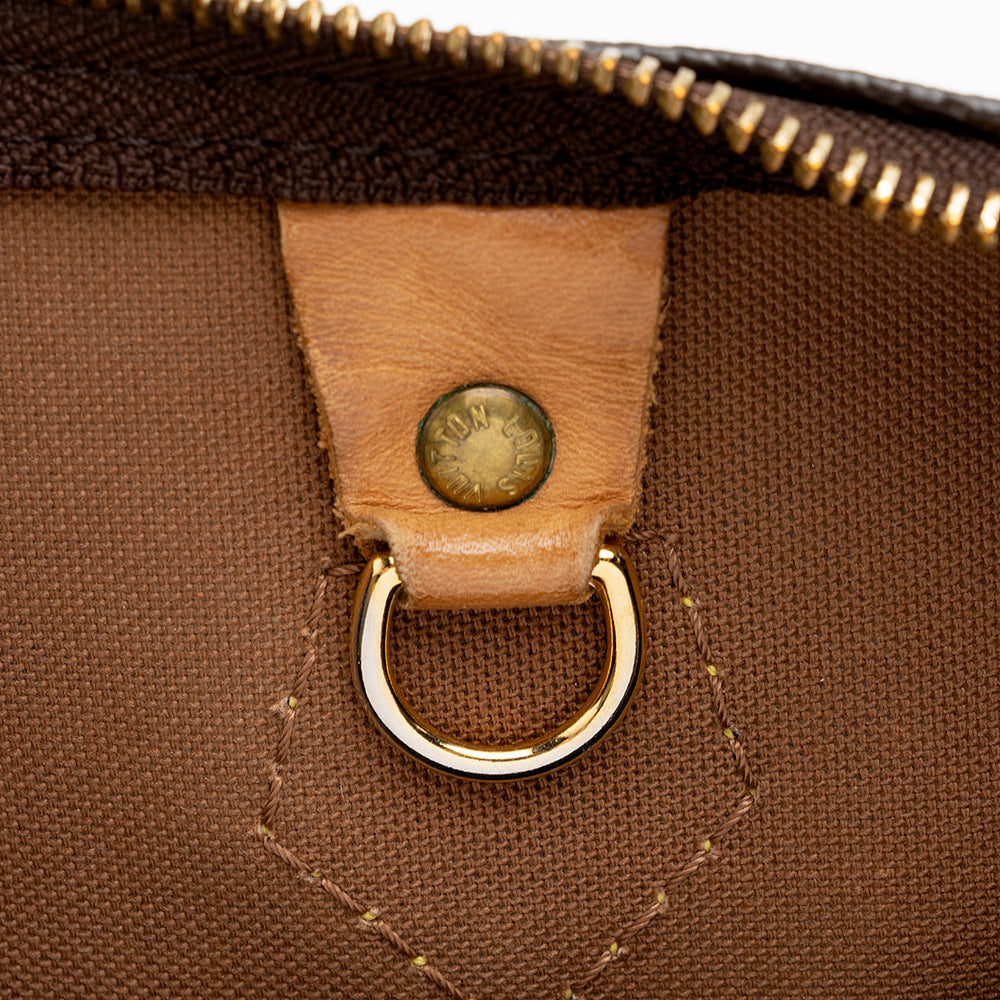 Louis Vuitton Monogram Canvas Speedy 30 Satchel (SHF-17824)