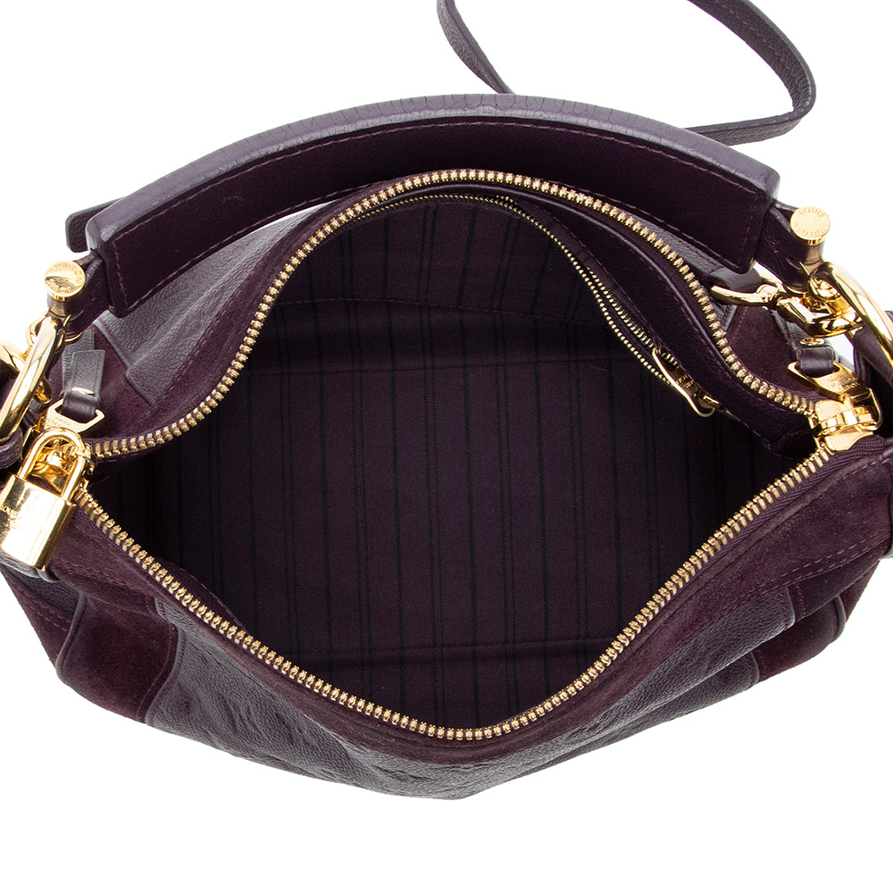 Louis Vuitton Monogram Empreinte Audacieuse PM Hobo (SHF-18021)