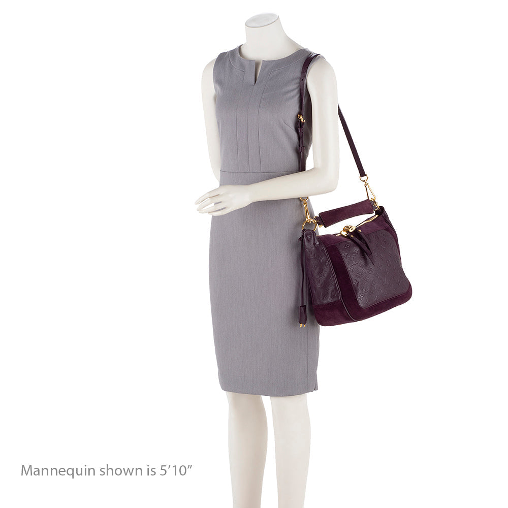 Louis Vuitton Monogram Empreinte Audacieuse PM Hobo (SHF-18021)