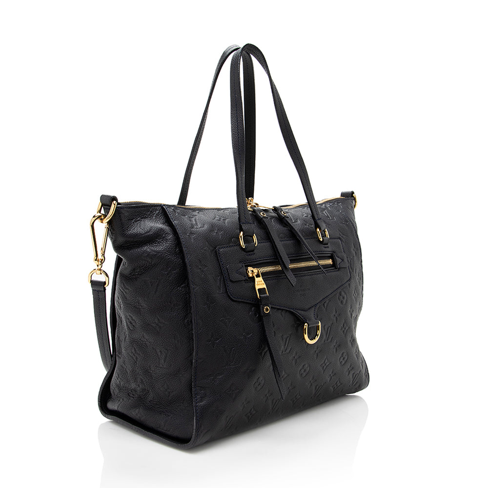 Louis Vuitton Monogram Empreinte Lumineuse PM Tote (SHF-17877)
