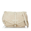 Louis Vuitton Monogram Mini Lin Saumur (SHG-27127)