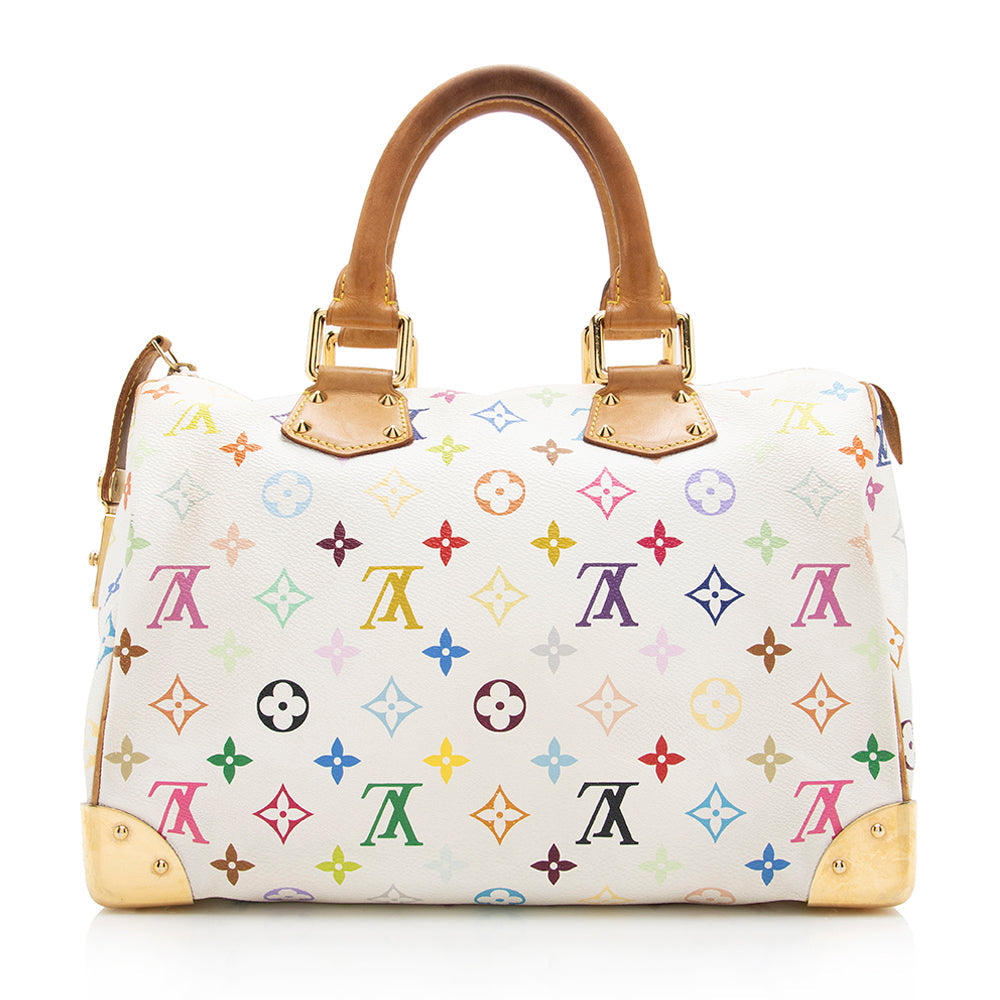 Louis Vuitton Monogram Multicolore Speedy 30 Satchel (SHF-17866)
