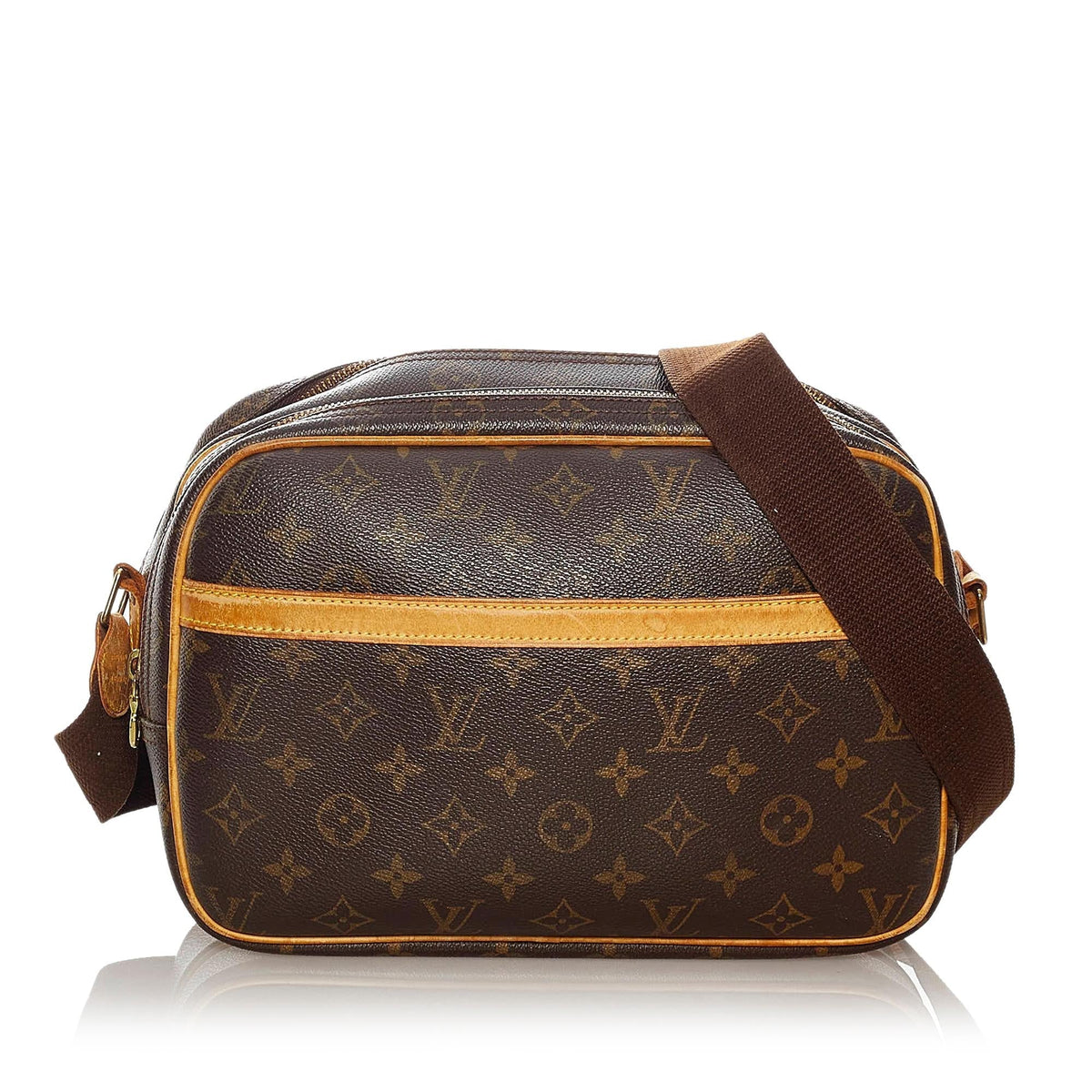 Louis Vuitton Monogram Reporter PM (SHG-27756)