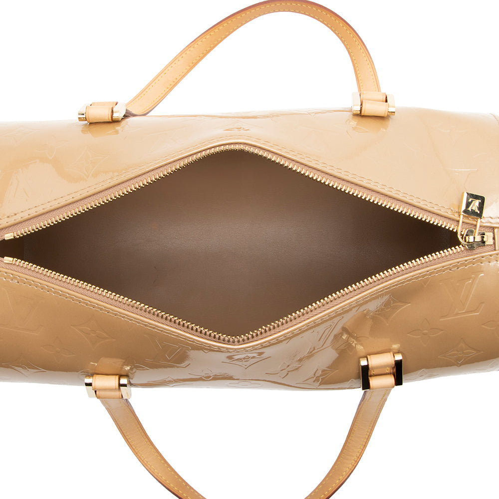 Louis Vuitton Monogram Vernis Bedford Satchel (SHF-15764)