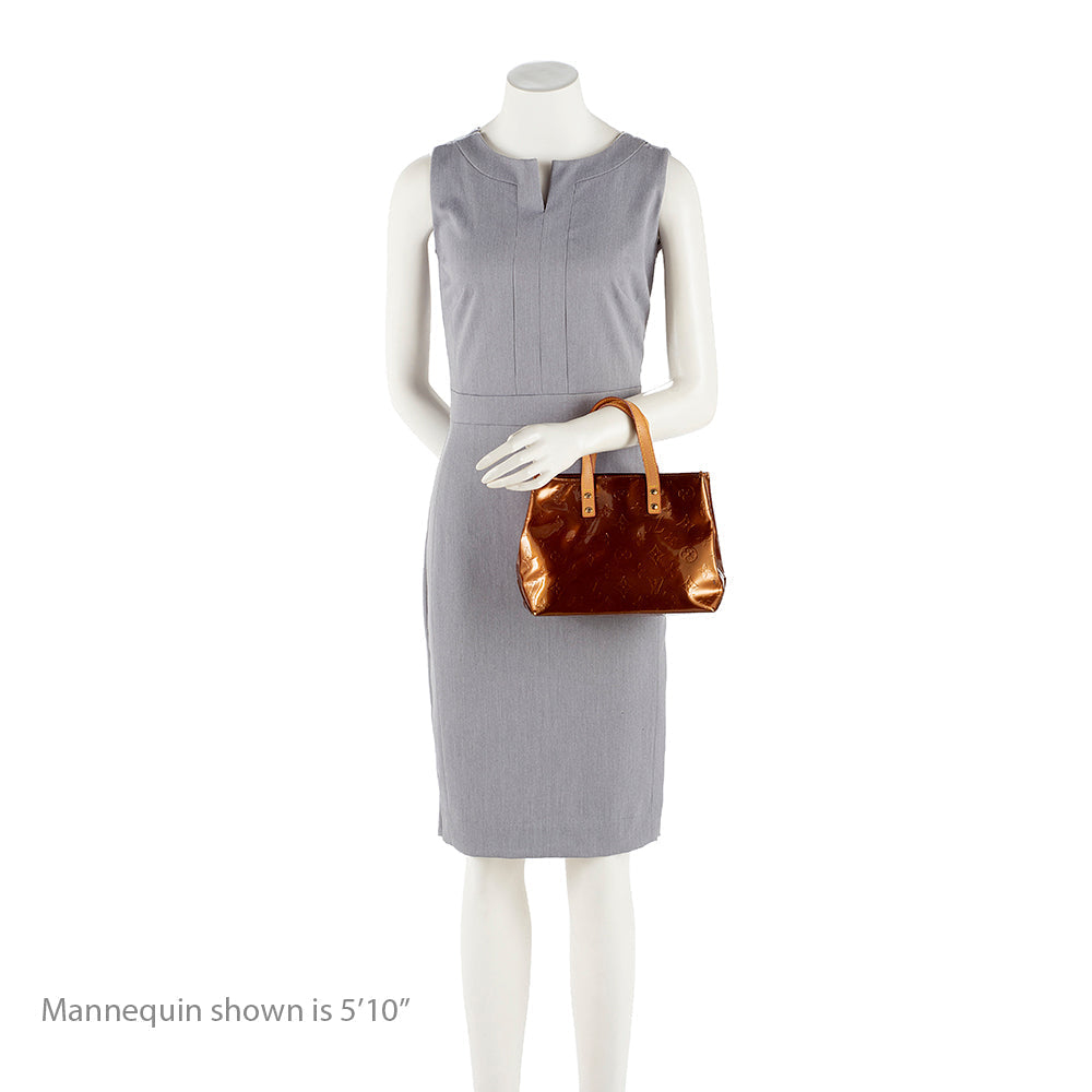Louis Vuitton Vintage Monogram Vernis Reade PM Tote (SHF-18464)