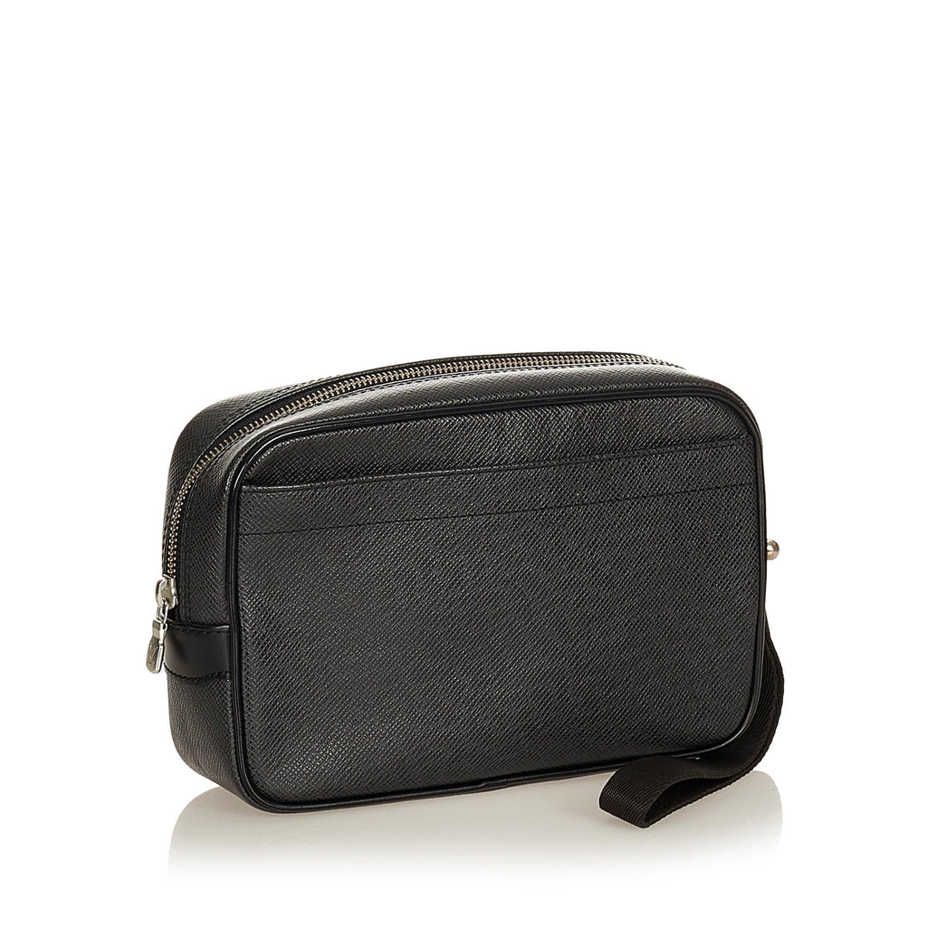 Louis Vuitton Taiga Kaluga Clutch Bag (SHG-26940)