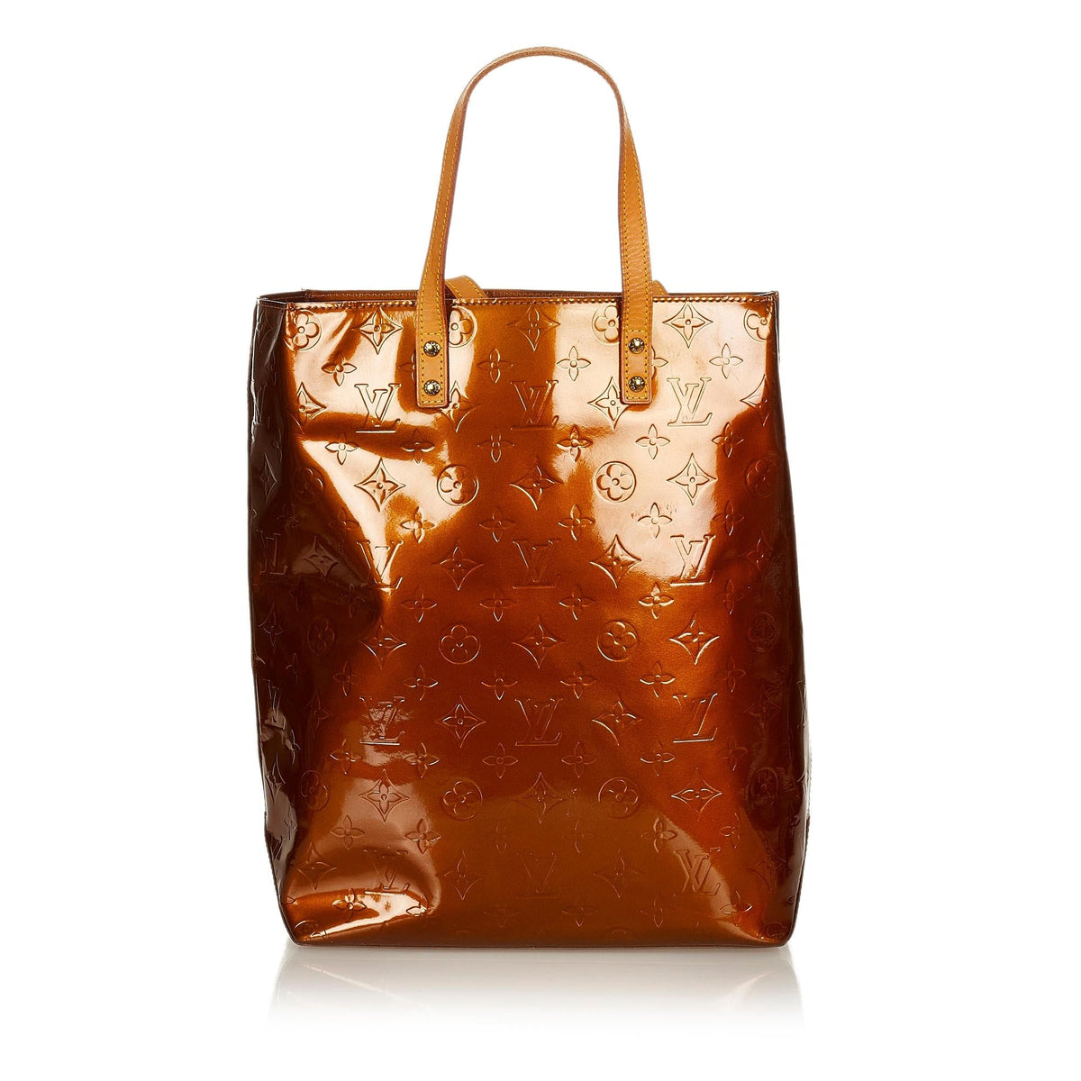 Louis Vuitton Vernis Reade MM (SHG-26780)