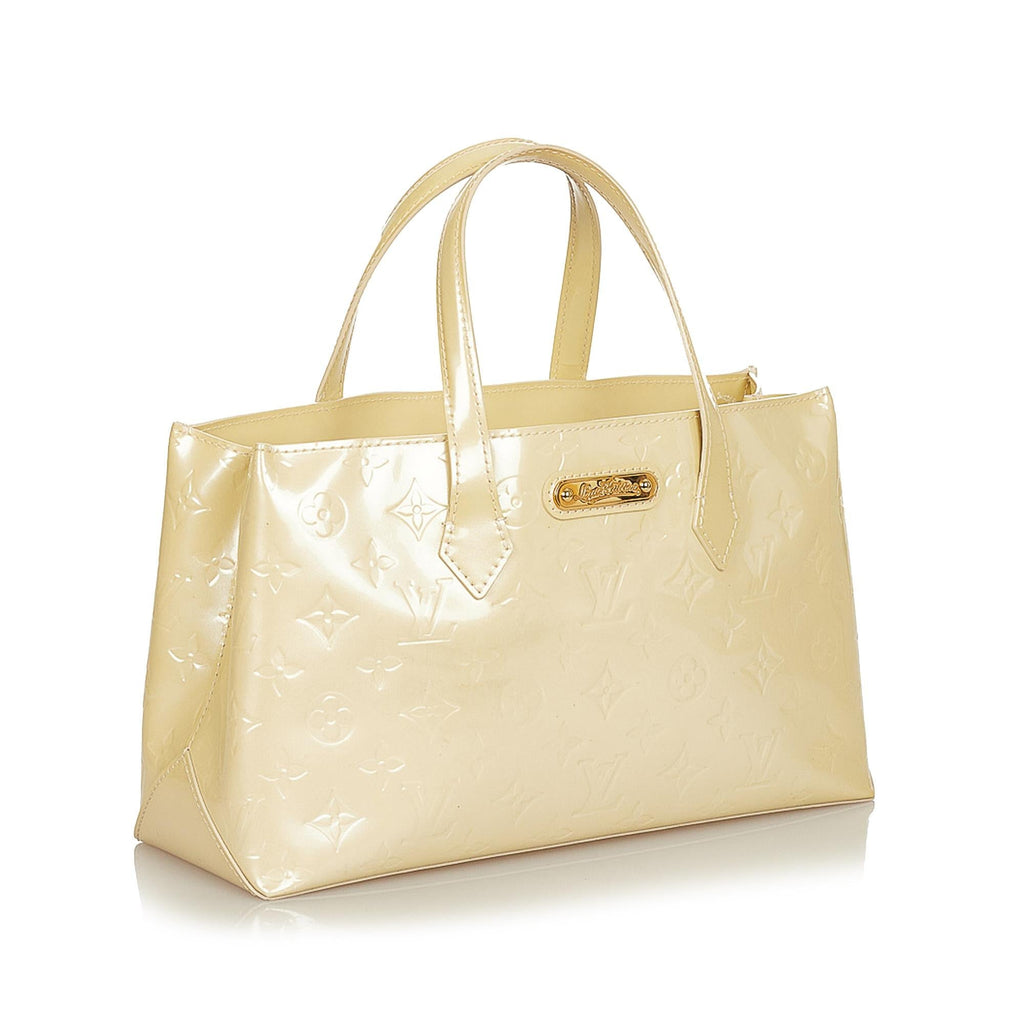 Louis Vuitton Vernis Wilshire PM (SHG-26364)