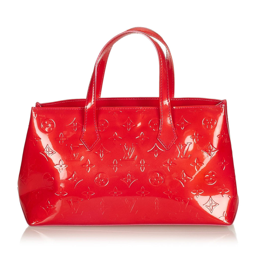 Louis Vuitton Vernis Wilshire PM (SHG-27114)
