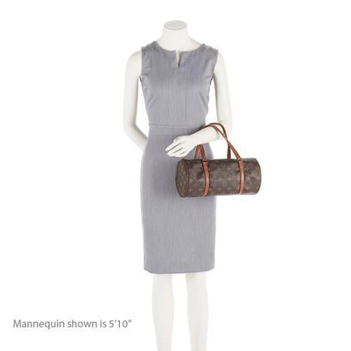 Louis Vuitton Vintage Monogram Canvas Papillon 30 Satchel (SHF-17241)