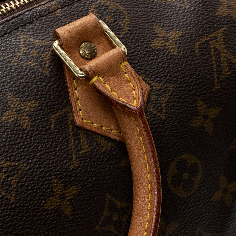 Louis Vuitton Vintage Monogram Canvas Speedy 30 Satchel (SHF-15818)