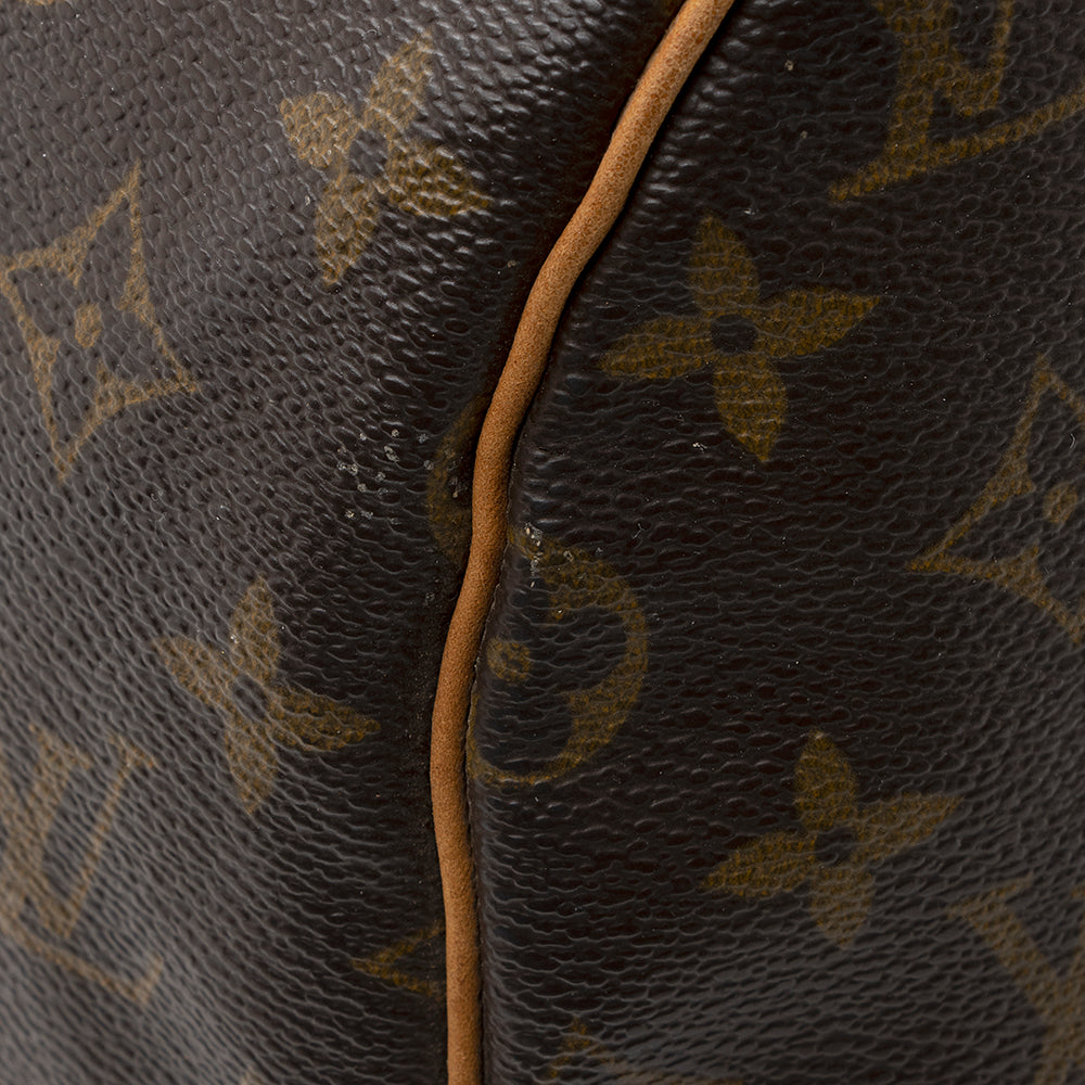 Louis Vuitton Vintage Monogram Canvas Speedy 30 Satchel (SHF-18381)