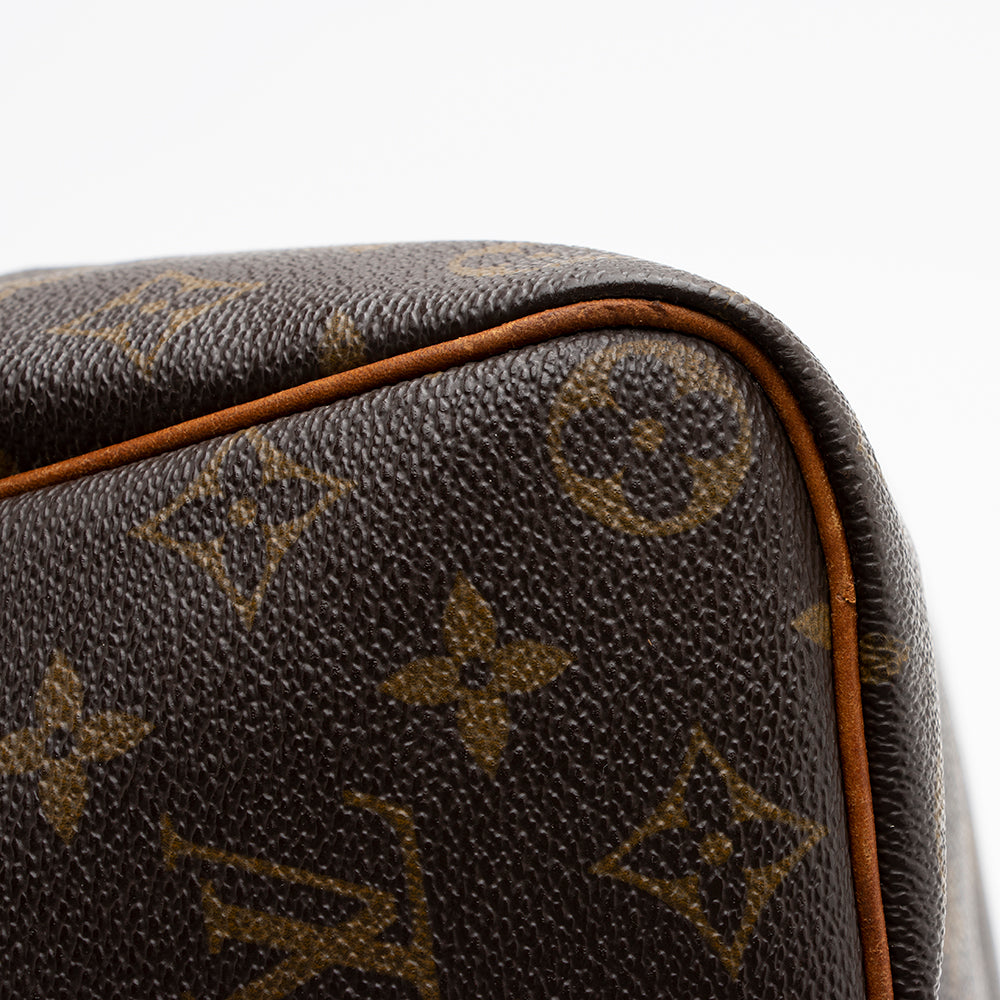 Louis Vuitton Vintage Monogram Canvas Speedy 35 Satchel (SHF-14899)