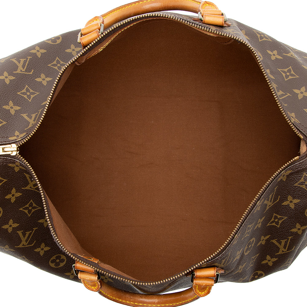 Louis Vuitton Vintage Monogram Canvas Speedy 40 Satchel (SHF-18364)