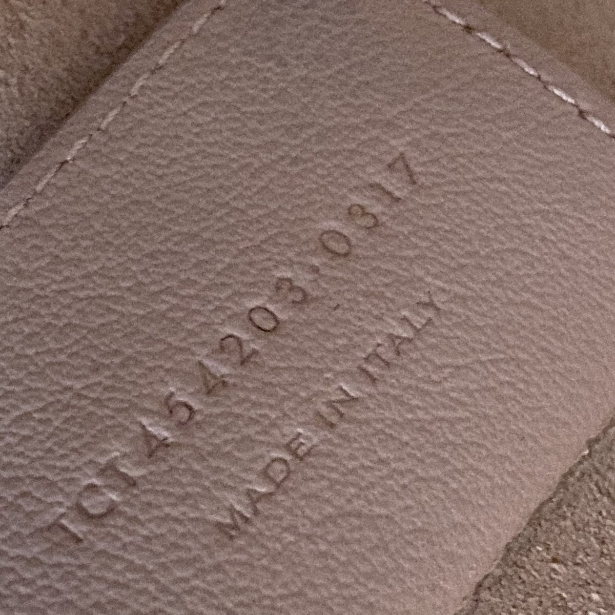 SAINT LAURENT Leather Shopper Tote Tall