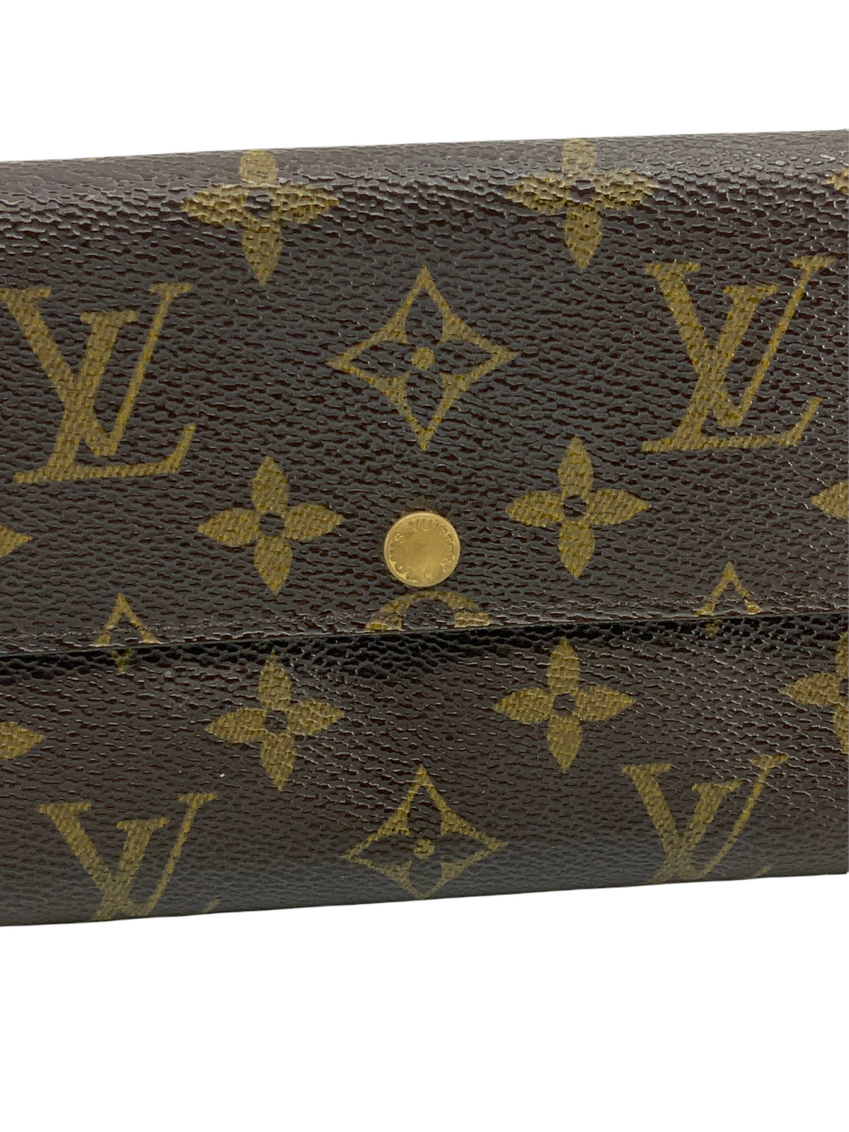 Louis Vuitton Monogram Canvas Long Flap Wallet