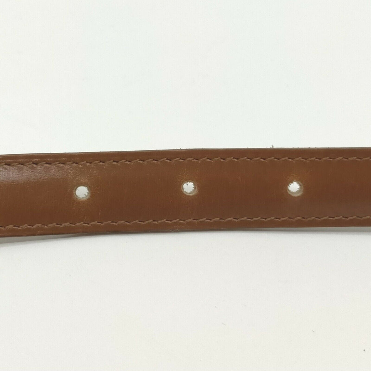 Hermès Beige Constance Swift Togo Mini 75 Belt